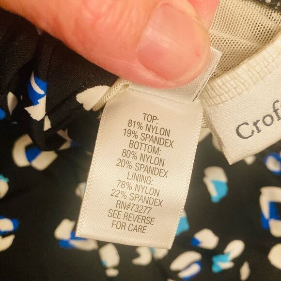 Croft & Barrow One piece Swimsuit - Picture 9 of 10